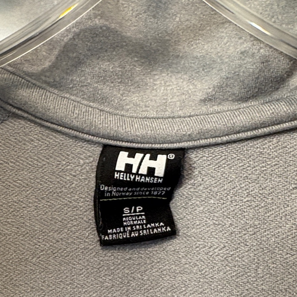 Helly Hansen Verglas Full Zip Mid Layer ~ Size Small ~ Grey - Picture 7 of 9
